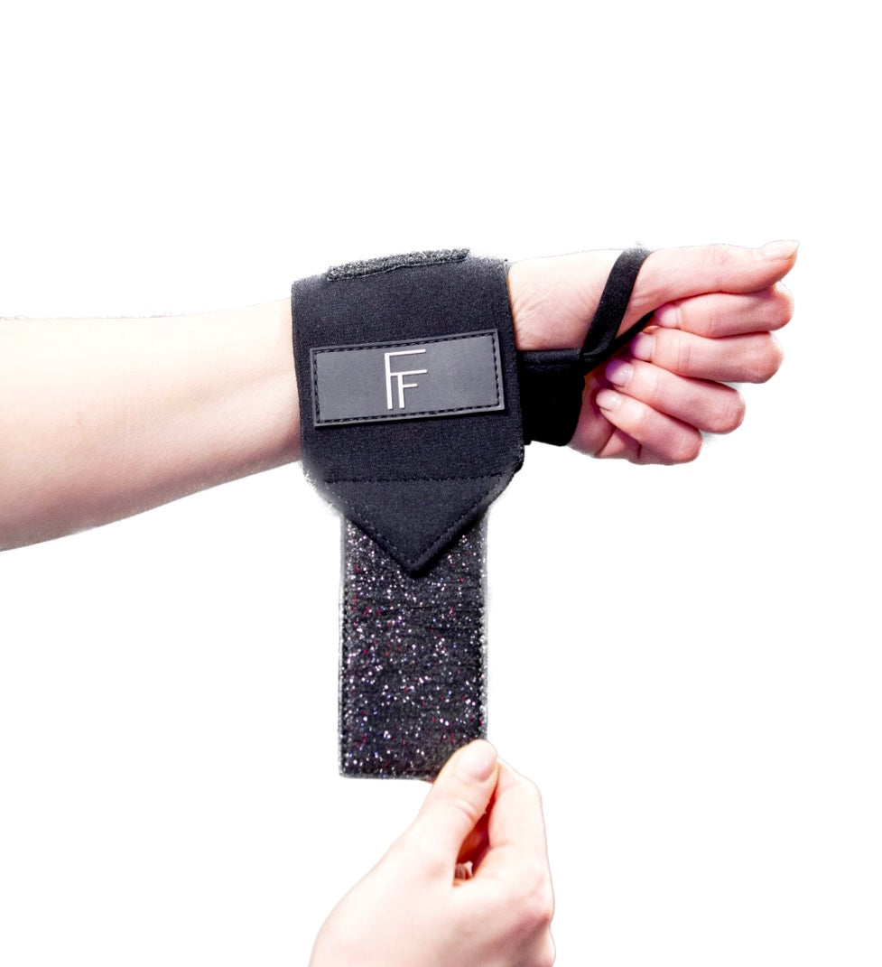 The Black Widow Wrist Wraps